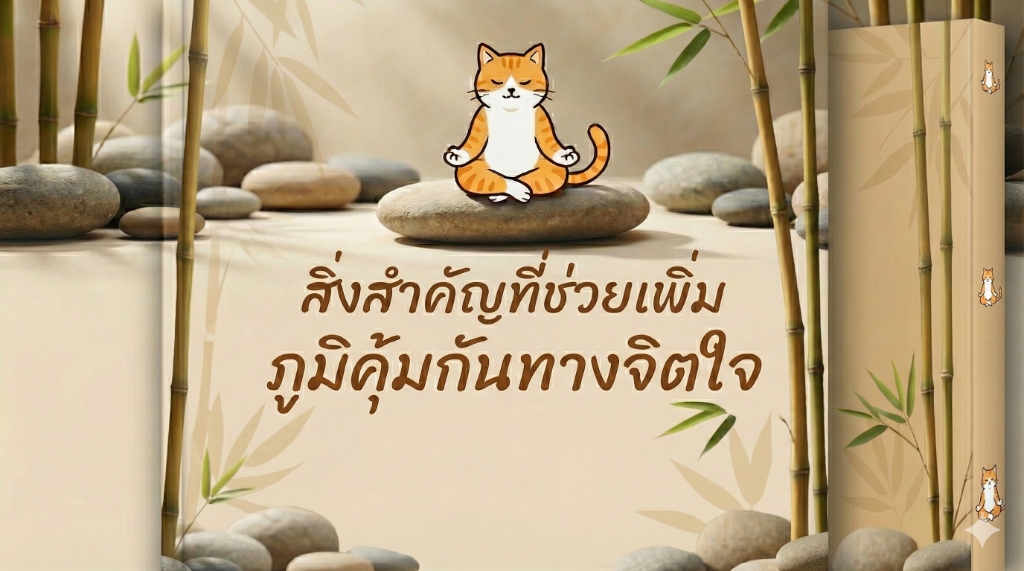 สิ่งสำคัญที่ช่วยเพิ่มภูมิคุ้มกันทางจิตใจ (Mental Immunity)