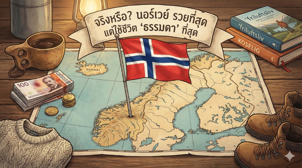 ถอดรหัสความั่งคั่ง 'นอร์เวย์': สร้าง Passive Income ระดับชาติ และ Mindset รวยแต่ 'ธรรมดา'