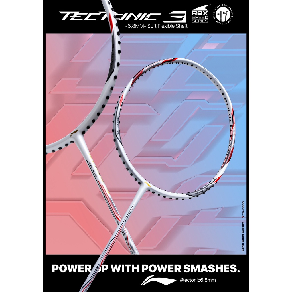 LI-NING ไม้แบดมินตัน รุ่น Tectonic 3R